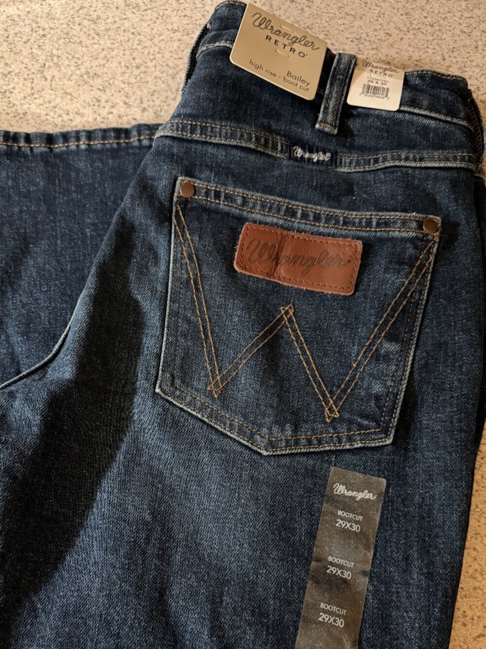New with Tags! Women's Wrangler Retro Bailey High Rise Bootcut Jean - Size 29
